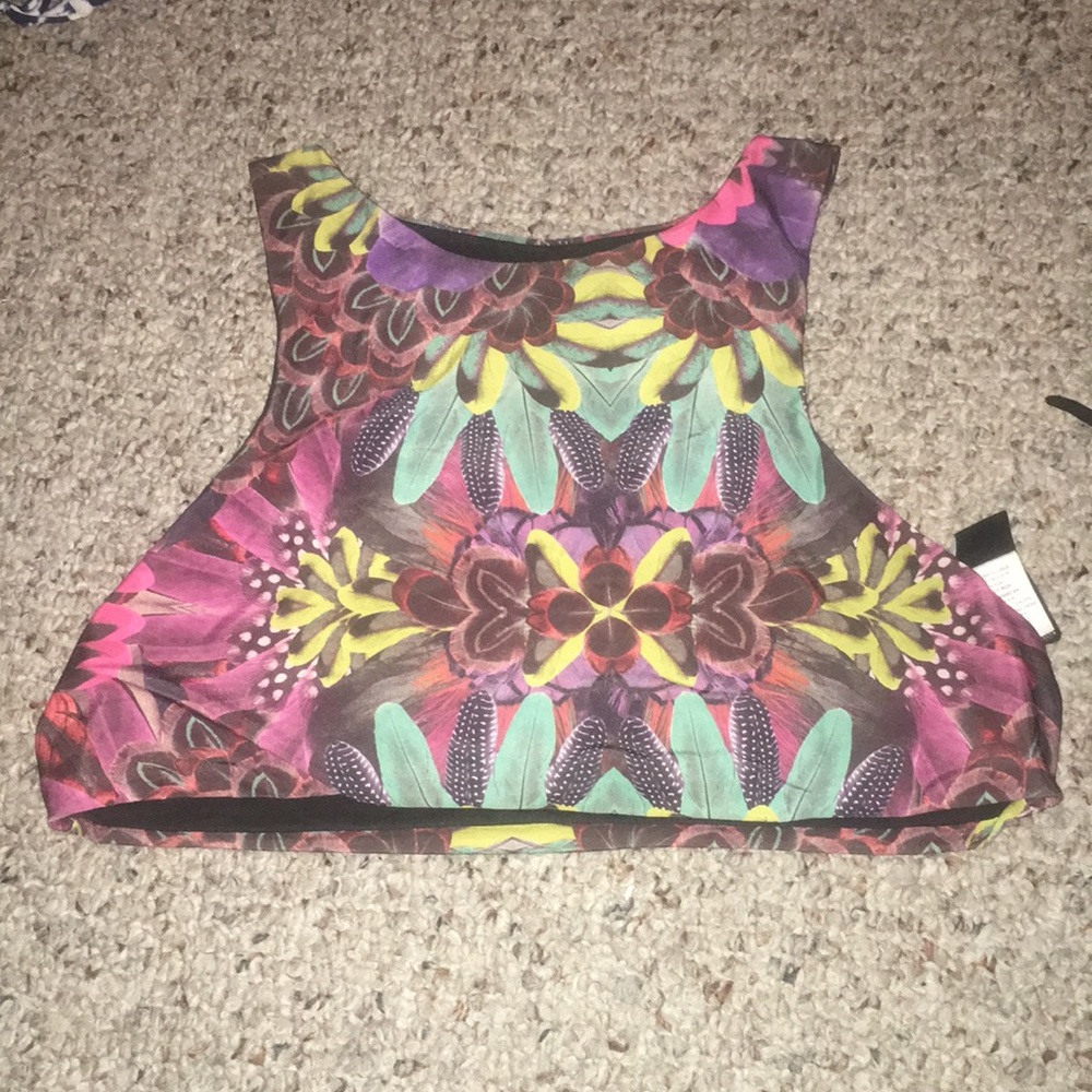 Swell brand reversible high neck bikini top